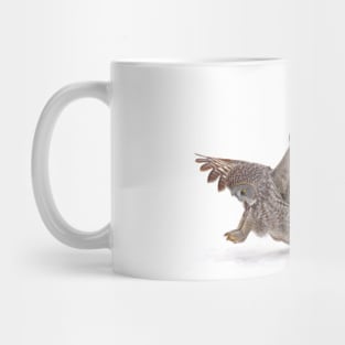 Once a pounce a time - Great Grey Owl Mug